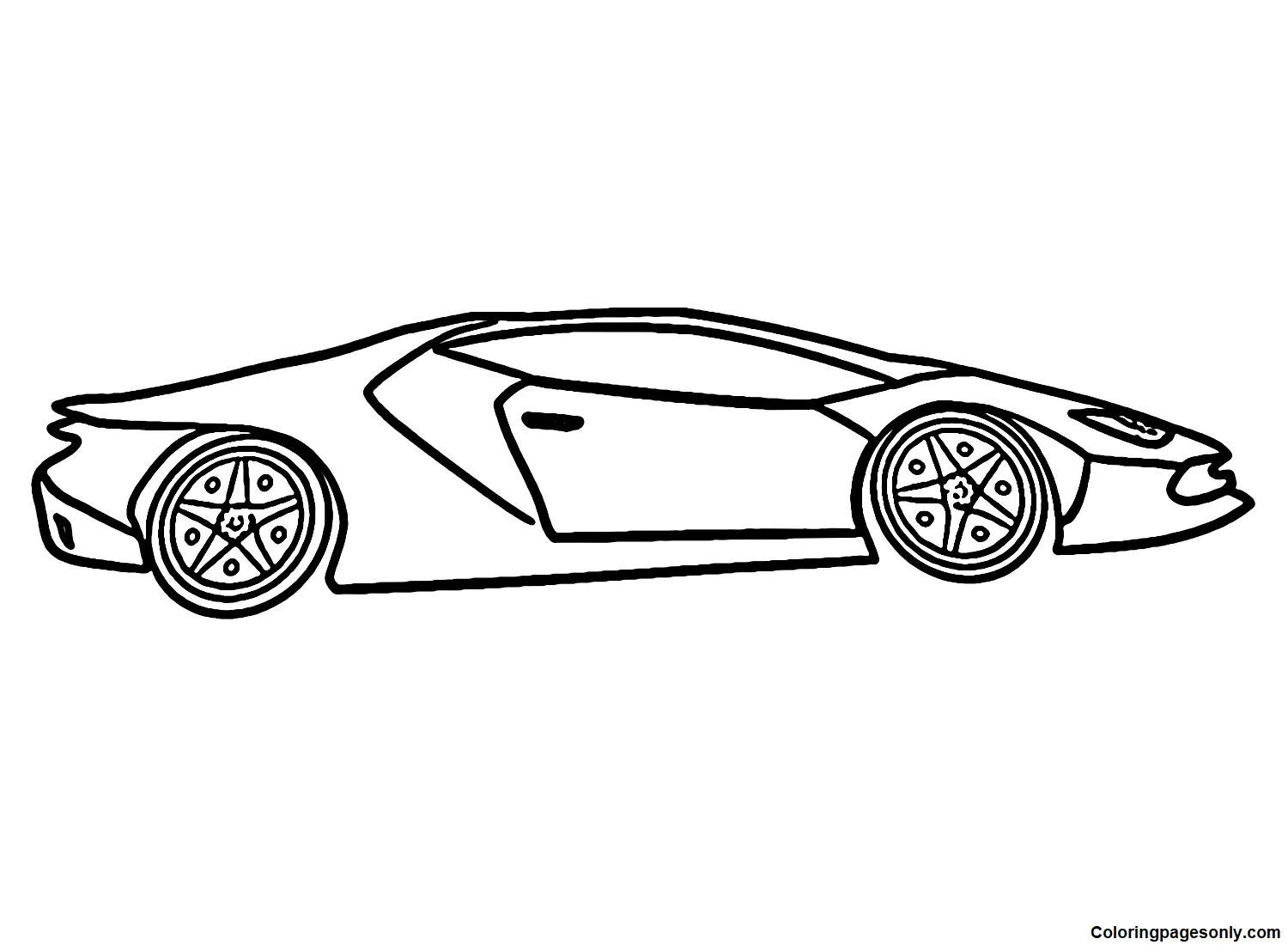 Lamborghini Coloring Pages 17