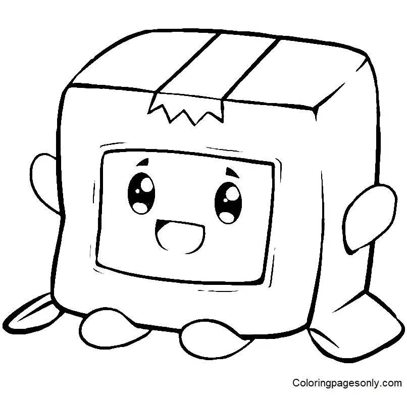 LankyBox Coloring Pages 14