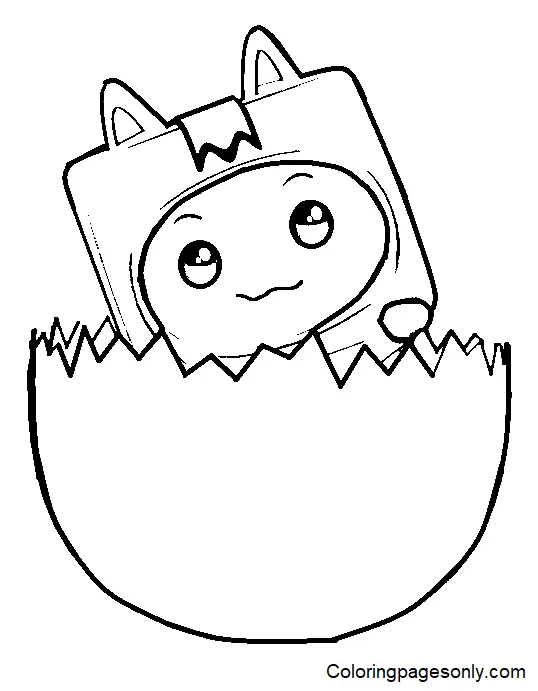 LankyBox Coloring Pages 27