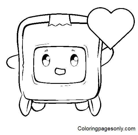 LankyBox Coloring Pages 30