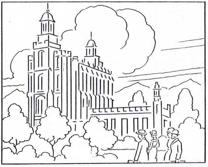 LDS Coloring Pages 14