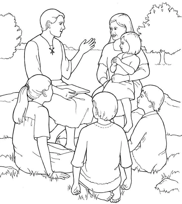 LDS Coloring Pages 19