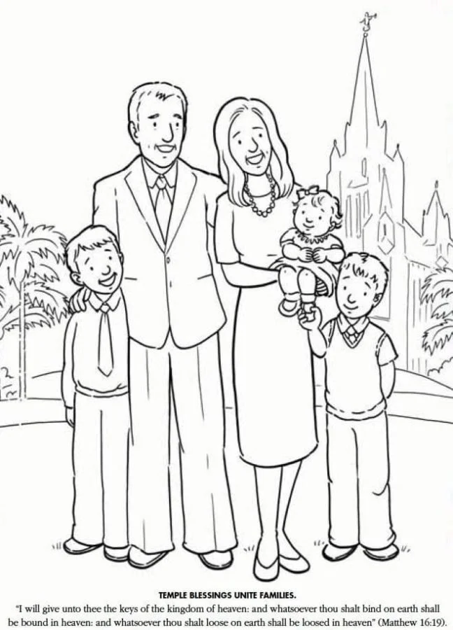 LDS Coloring Pages 23