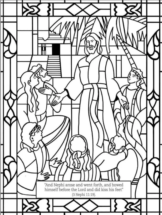 LDS Coloring Pages 33