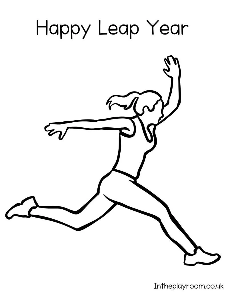 Leap Year Coloring Pages 17