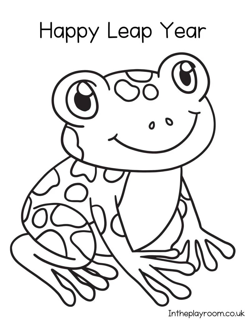 Leap Year Coloring Pages 5