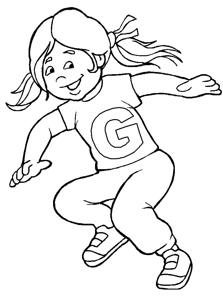 Letter G Coloring Pages 9