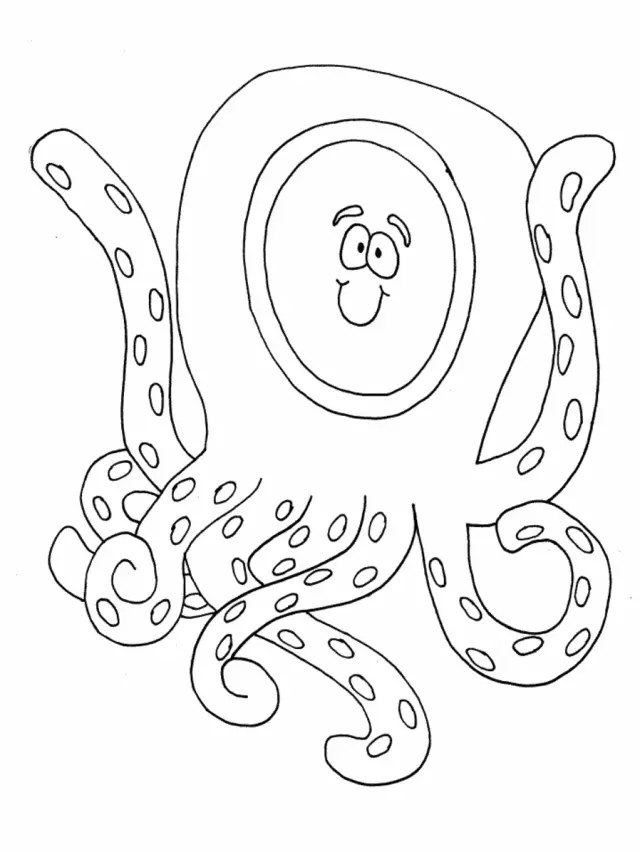 Letter O Coloring Pages