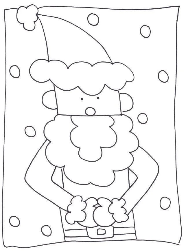 Desenhos de Uma Carta Para Noel Para Colorir 19