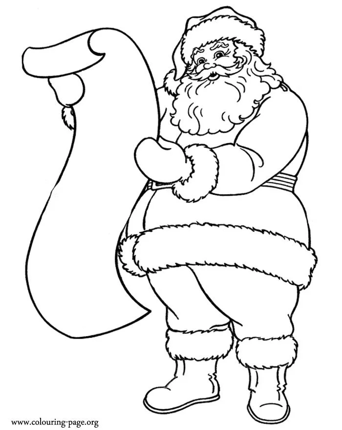 Letter To Santa Coloring Pages 20