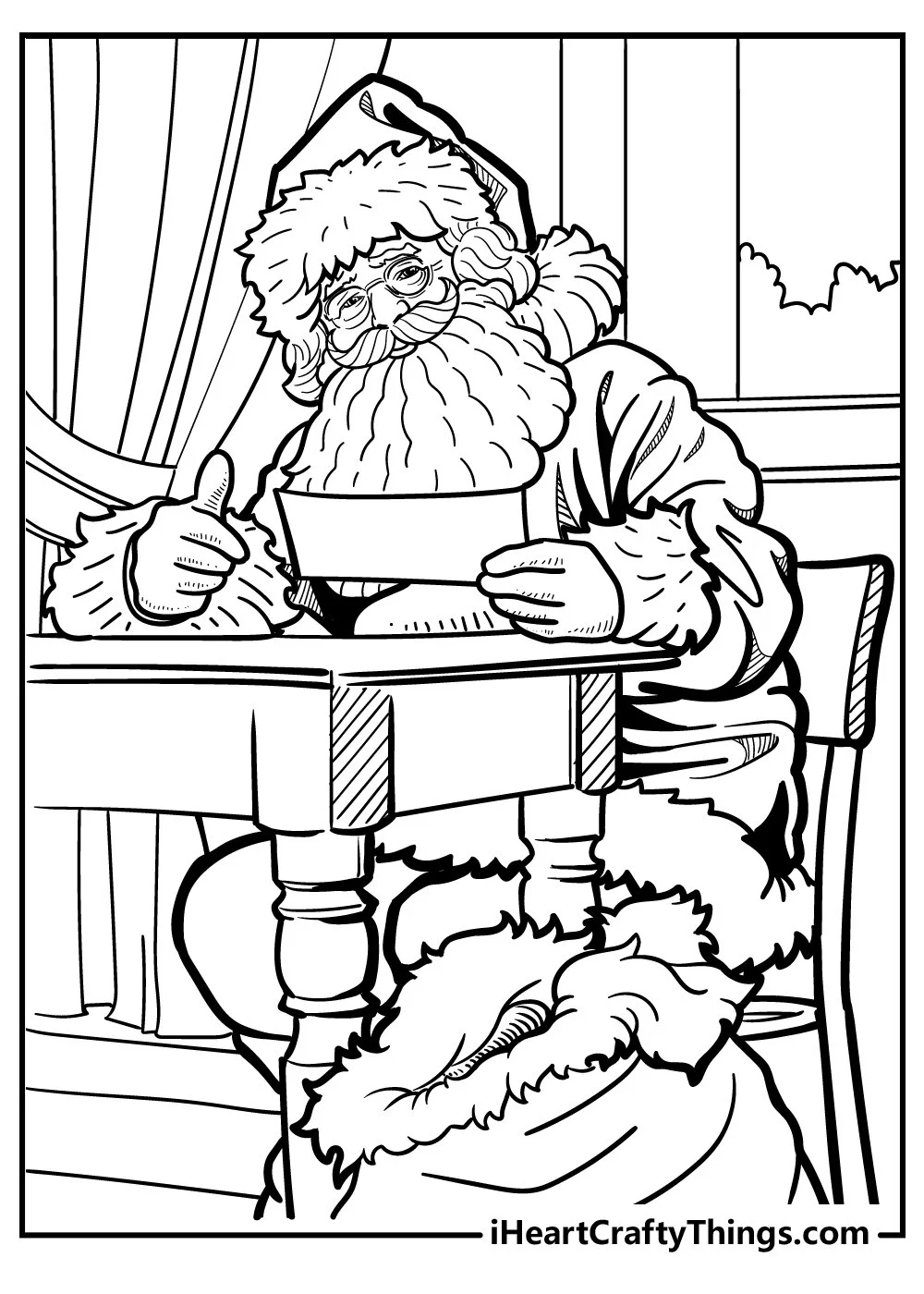 Letter To Santa Coloring Pages 21