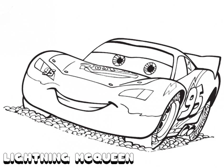 Desenhos de Relampago Mcqueen Para Colorir 20