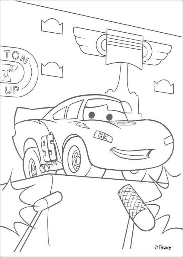 Desenhos de Relampago Mcqueen Para Colorir 23