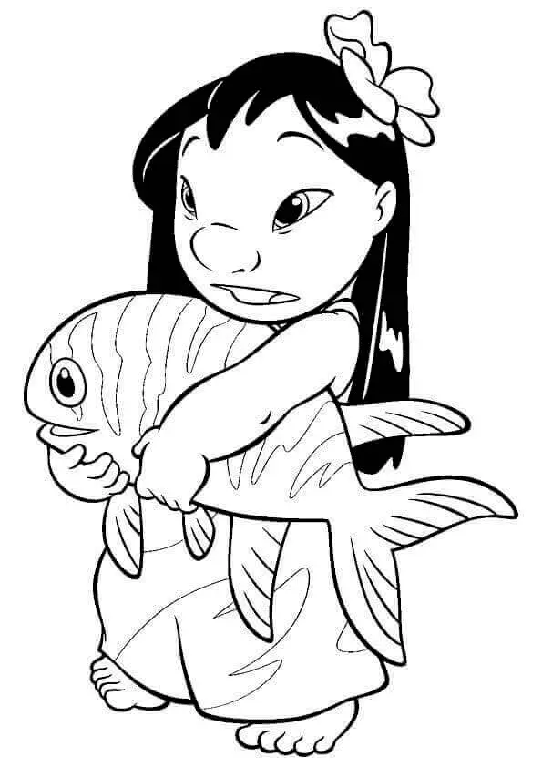 Lilo und Stitch Ausmalbilder 53