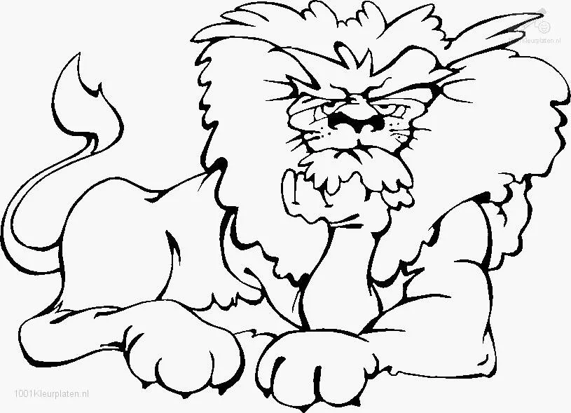 Lion Coloring Pages 130