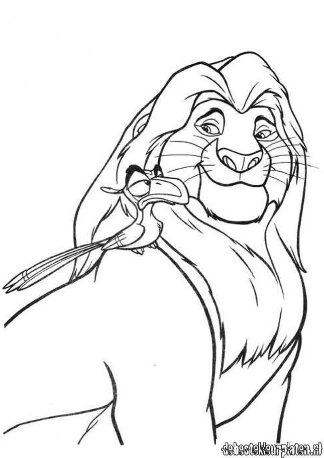 Desenhos de Lion Para Colorir 137