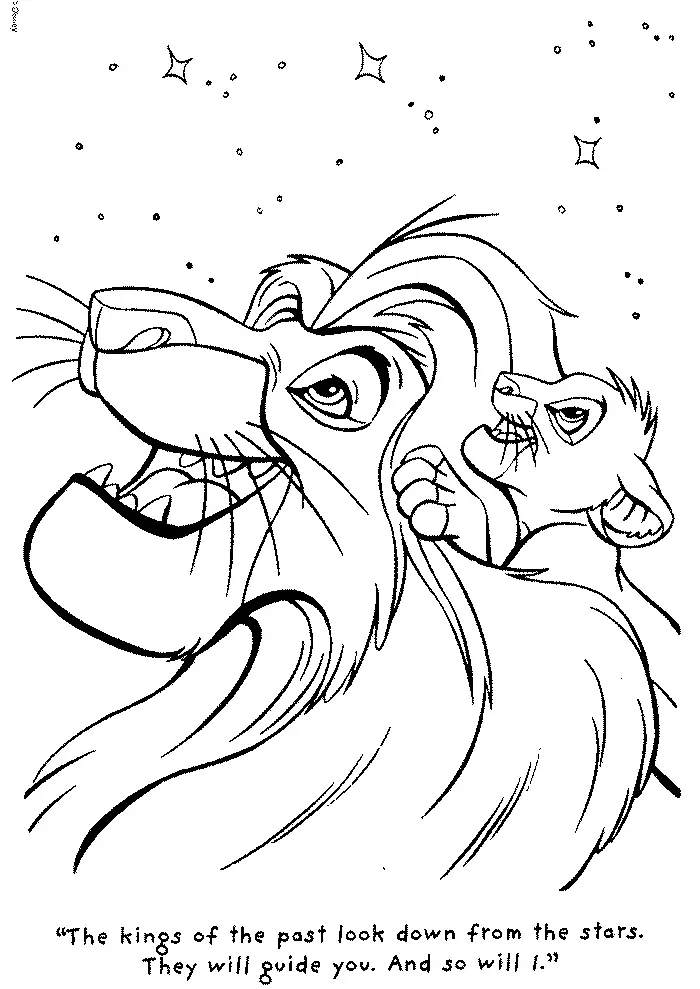Lion Coloring Pages 138