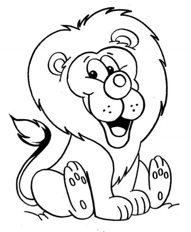 Lion Coloring Pages 76