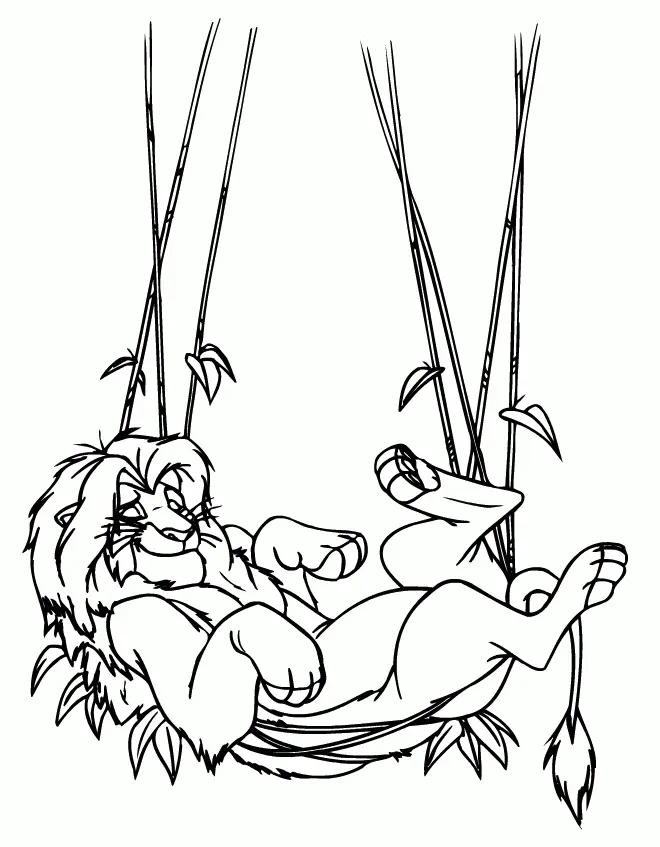 Lion Coloring Pages 85