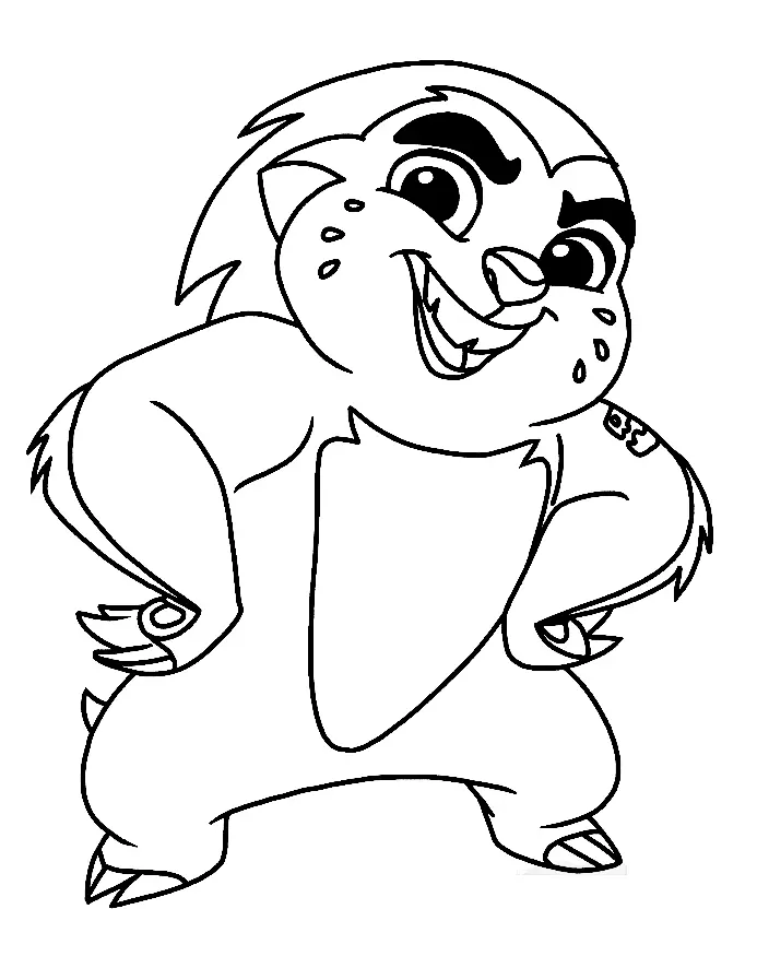 Lion Guard Coloring Pages 10