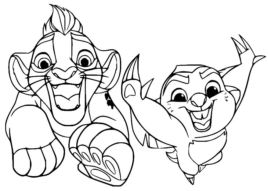 Lion Guard Coloring Pages 24