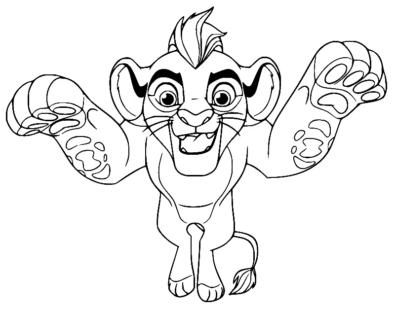 Lion Guard Coloring Pages 29