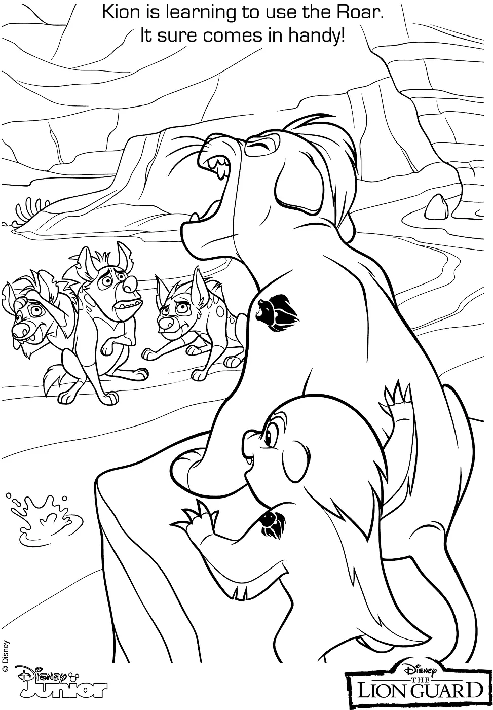 Lion Guard Coloring Pages 37