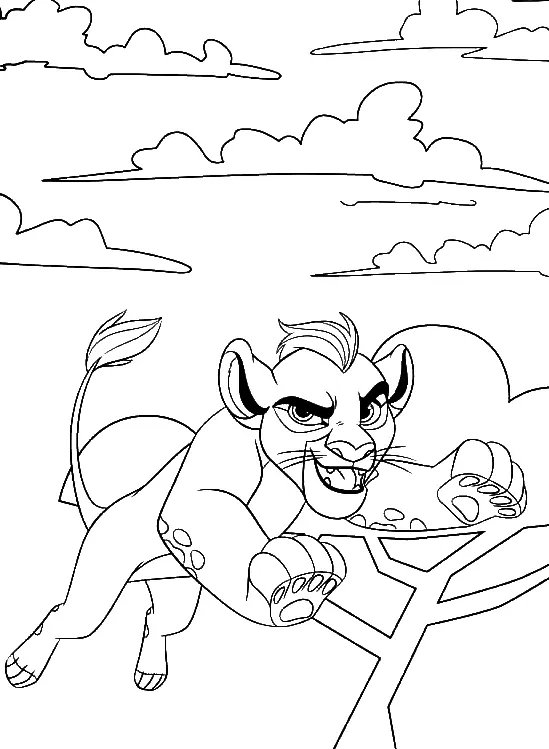 Lion Guard Coloring Pages 40