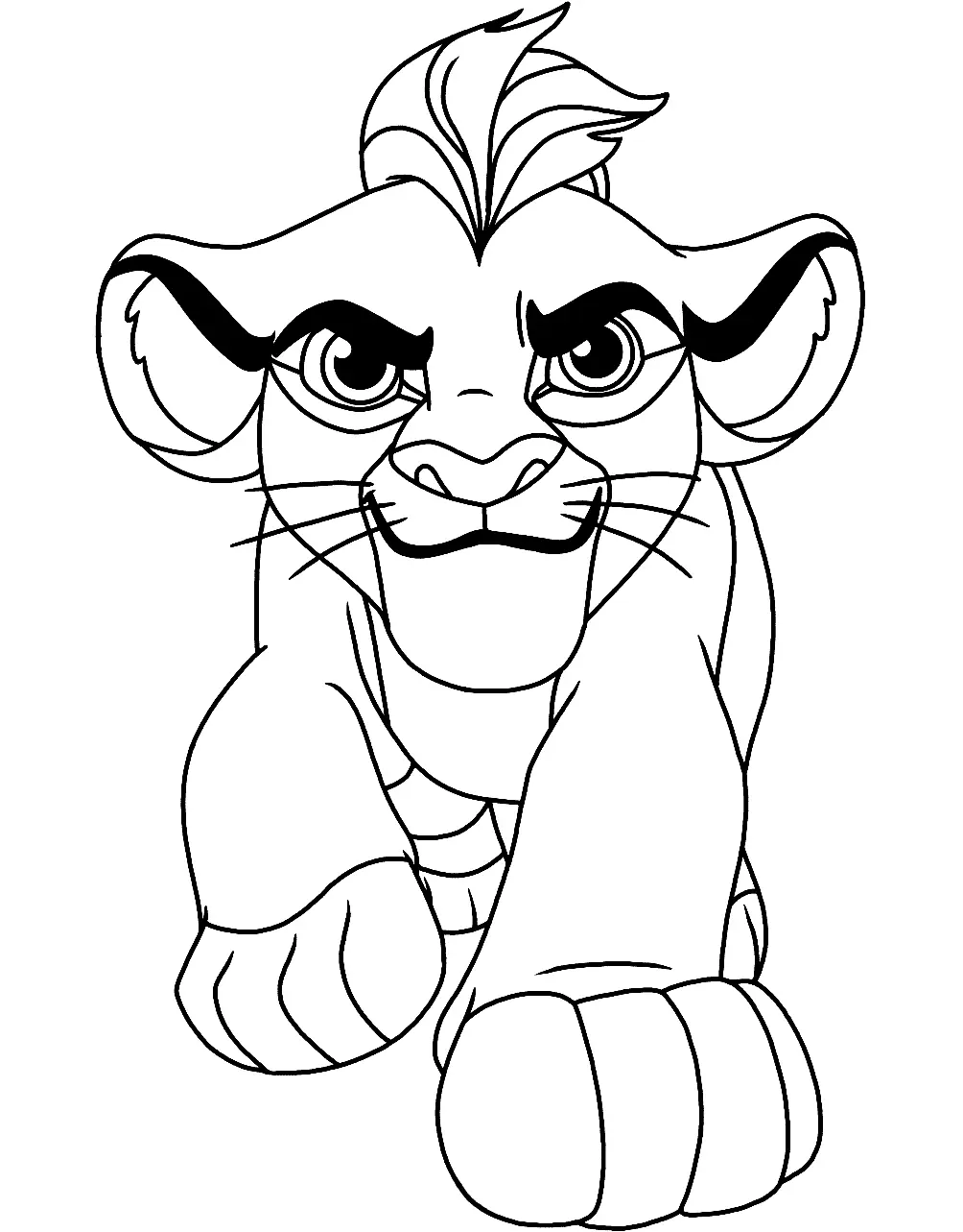 Lion Guard Coloring Pages 45