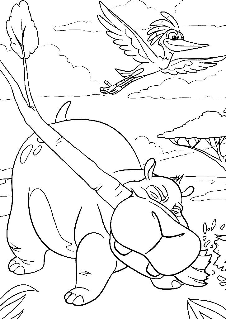 Lion Guard Coloring Pages 58