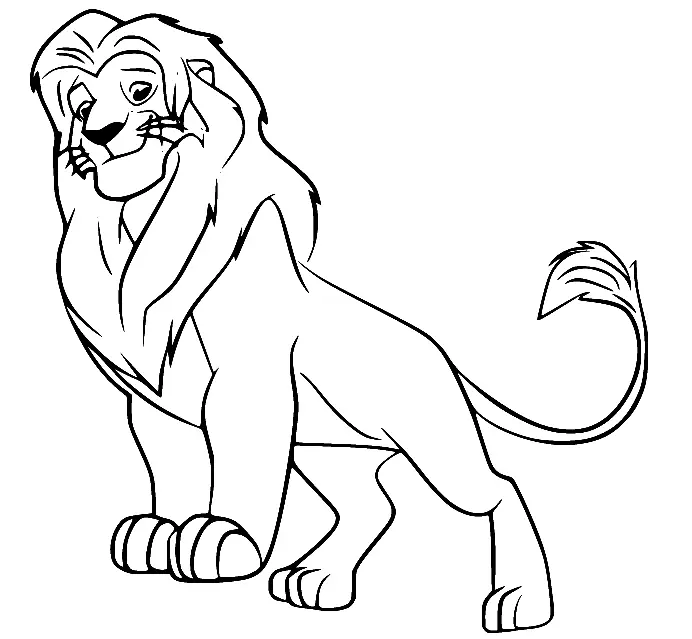 Lion Guard Coloring Pages 7