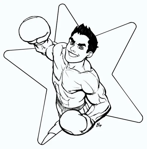 Little Mac Coloring Pages 7