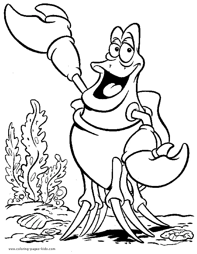 Little Mermaid Coloring Pages 47