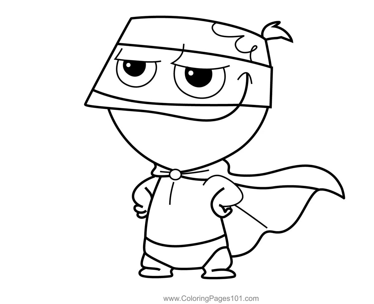Little Roy para Colorir 6