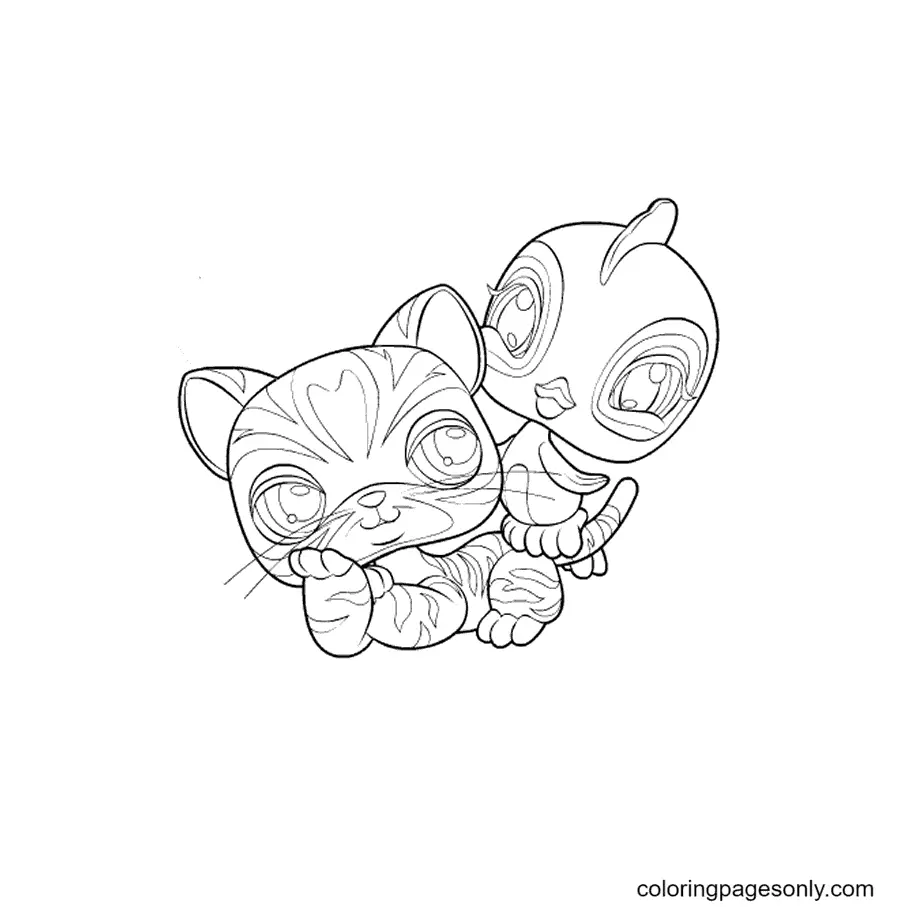 Desenhos de Littlest Pet Shop Para Colorir 64