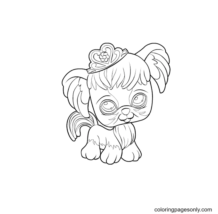 Littlest Pet Shop Para Colorear