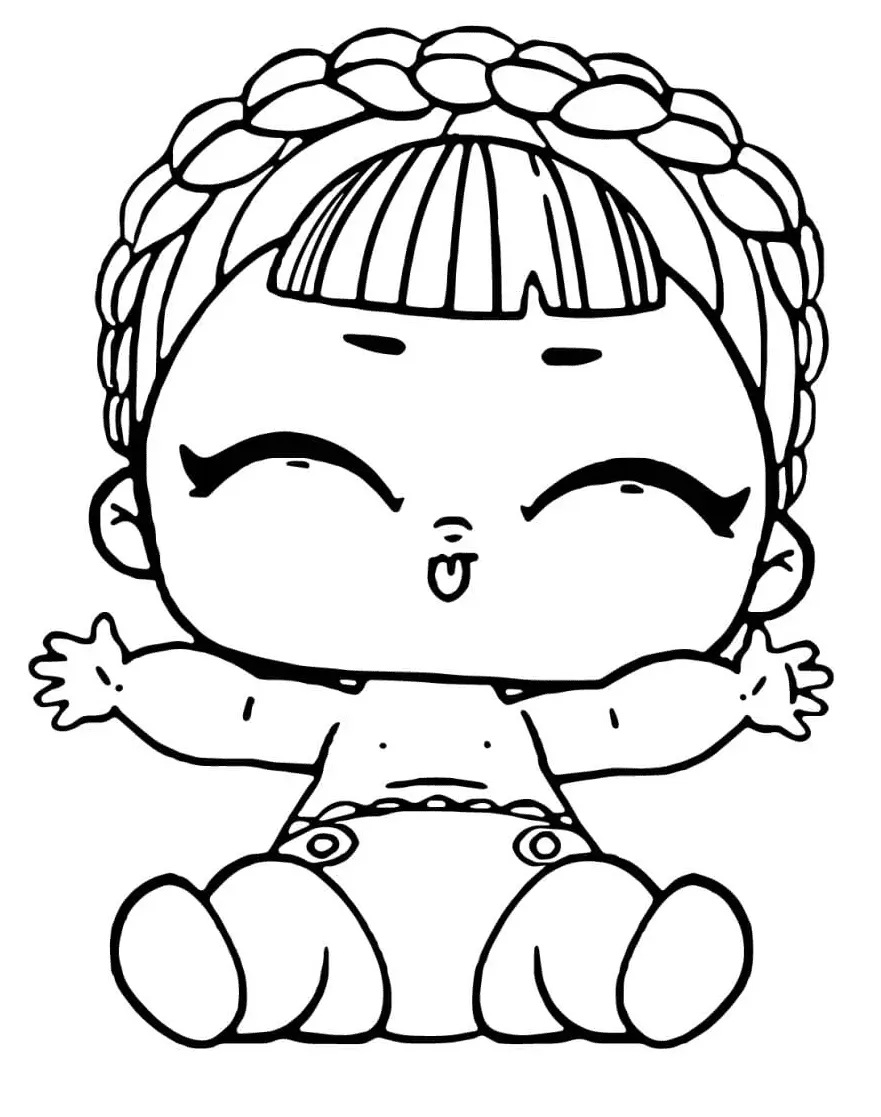 Lol Baby Coloring Pages 10