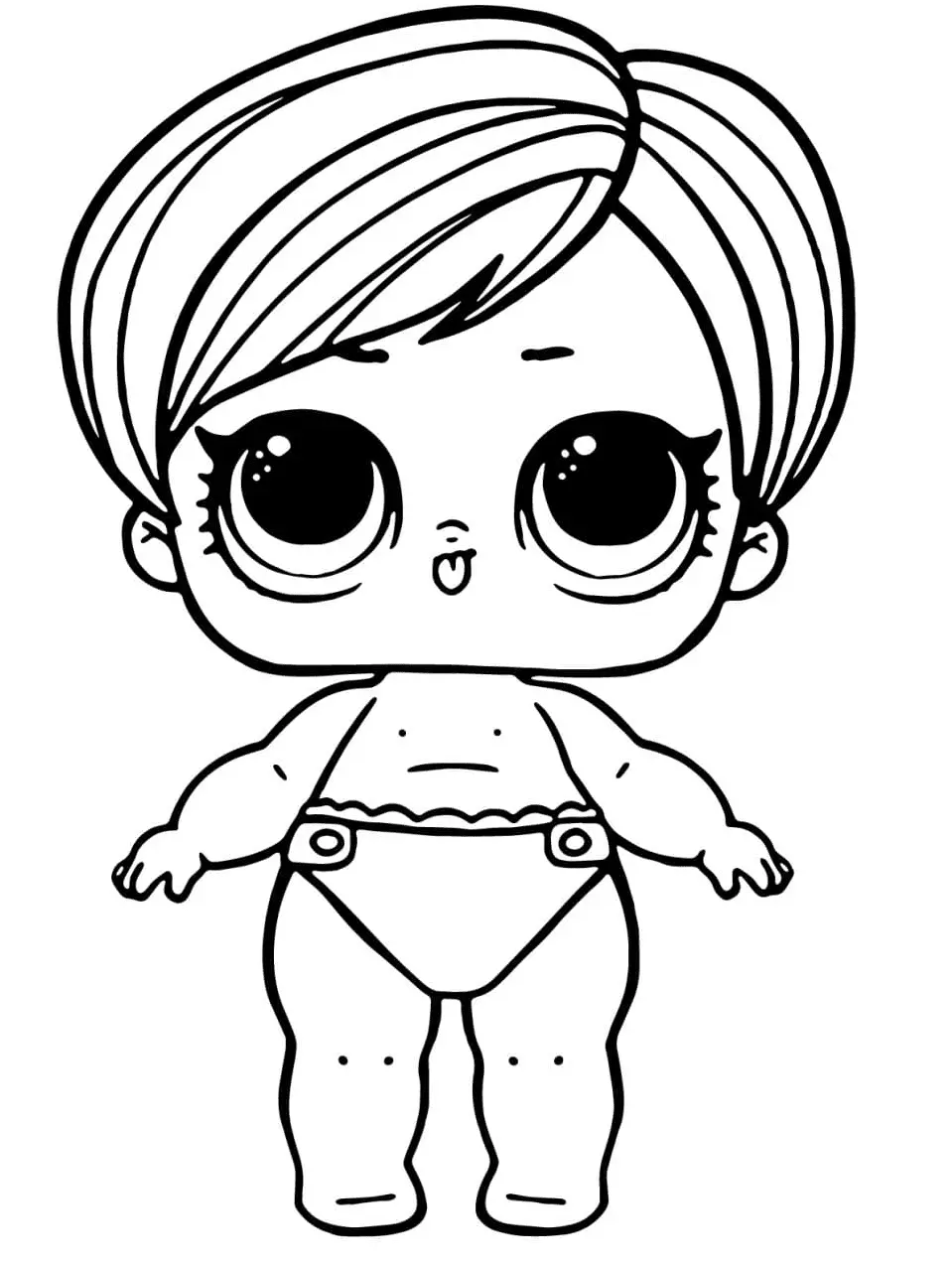 Desenhos de Lol Baby Para Colorir