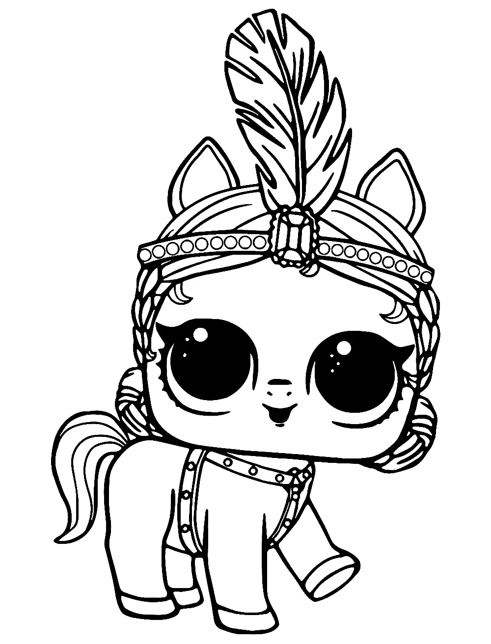 Desenhos de Lol Pets Para Colorir 59