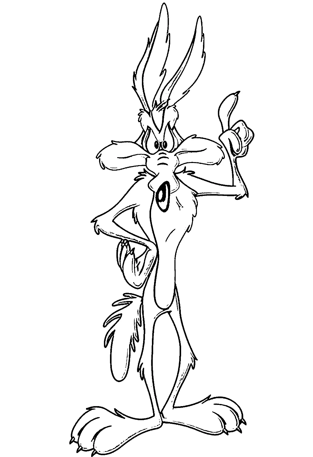 Looney Tunes Characters Coloring Pages 13