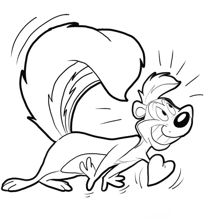 Looney Tunes Characters Coloring Pages 14