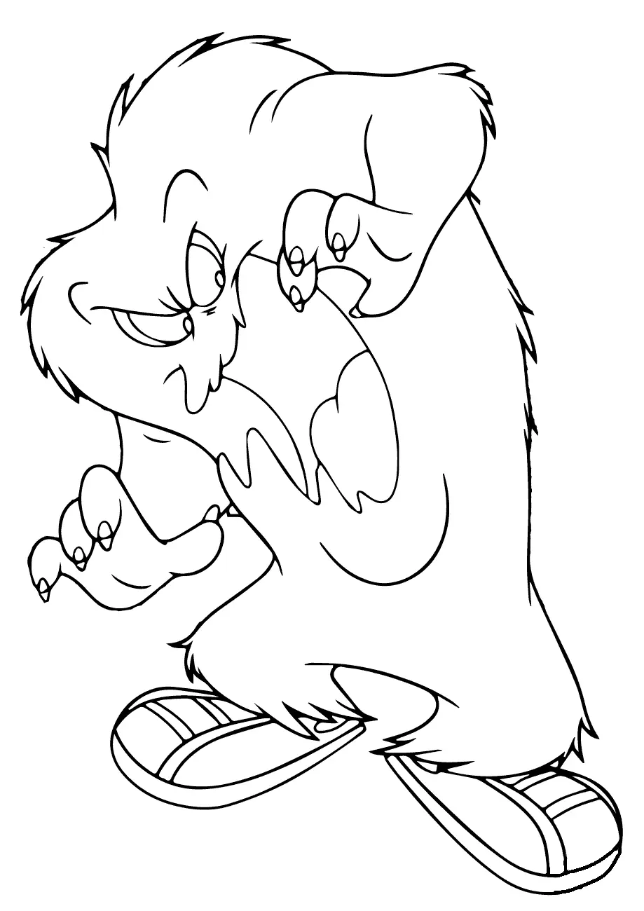 Looney Tunes Characters Coloring Pages 21