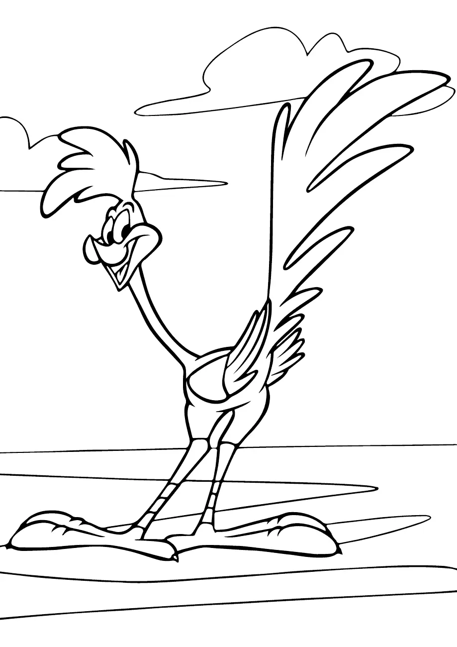 Looney Tunes Characters Coloring Pages 22