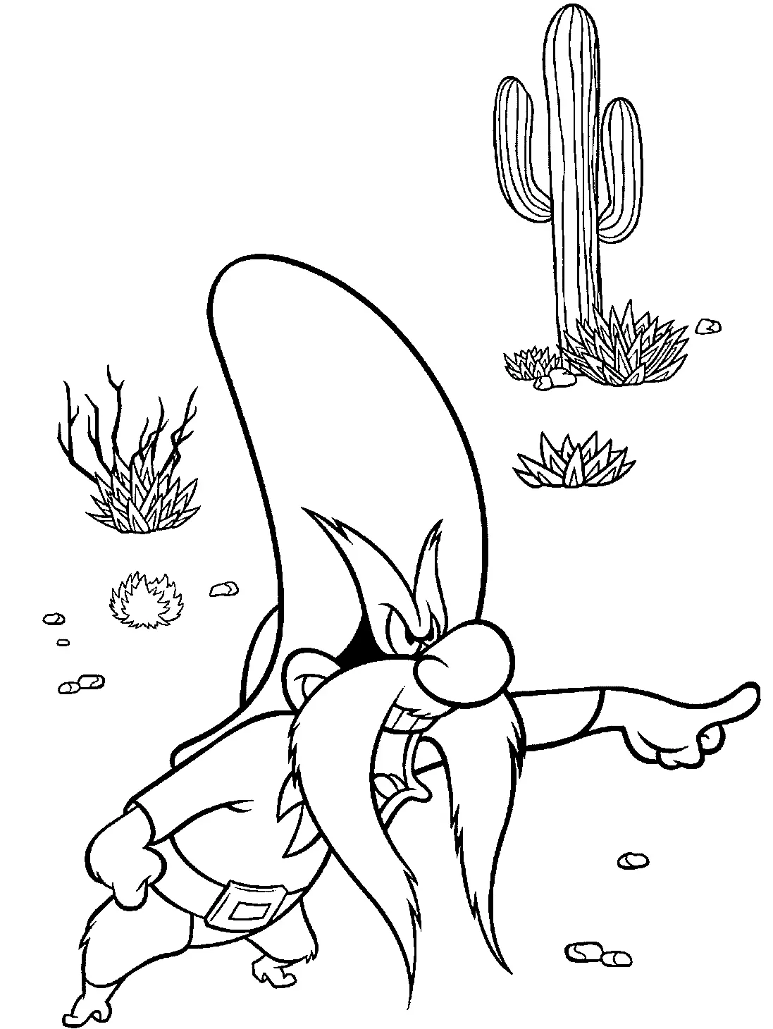 Looney Tunes Characters Coloring Pages 39