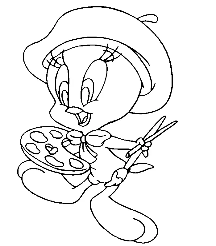 Looney Tunes Characters Coloring Pages 65