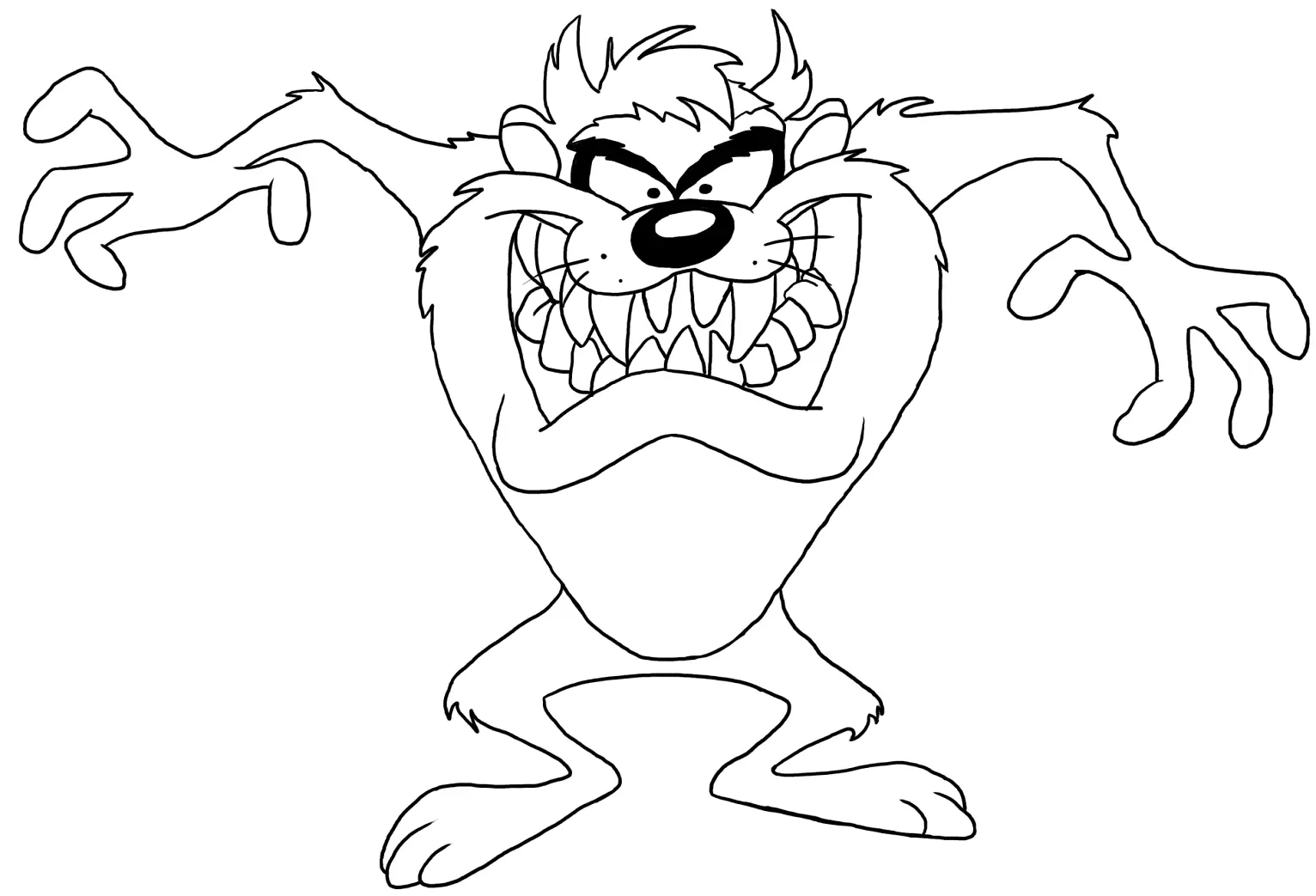 Looney Tunes Characters Coloring Pages 9