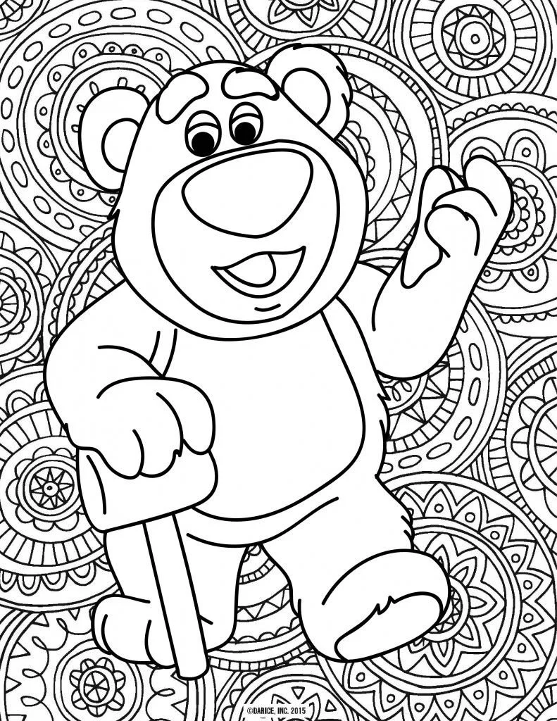 Lotso Para Colorir