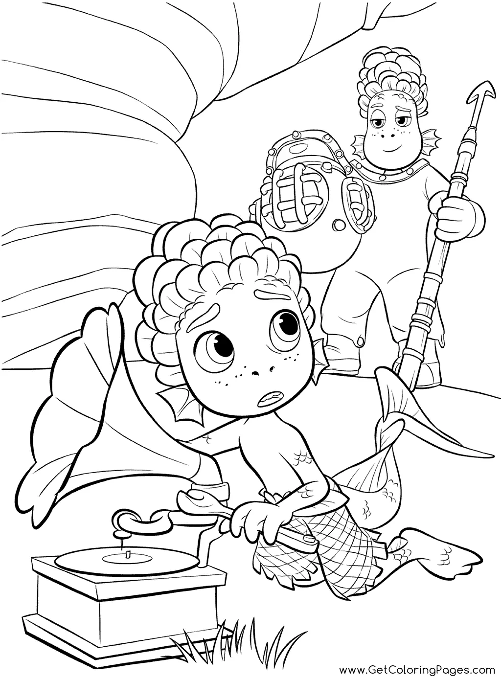 Desenhos de Luca Para Colorir 103