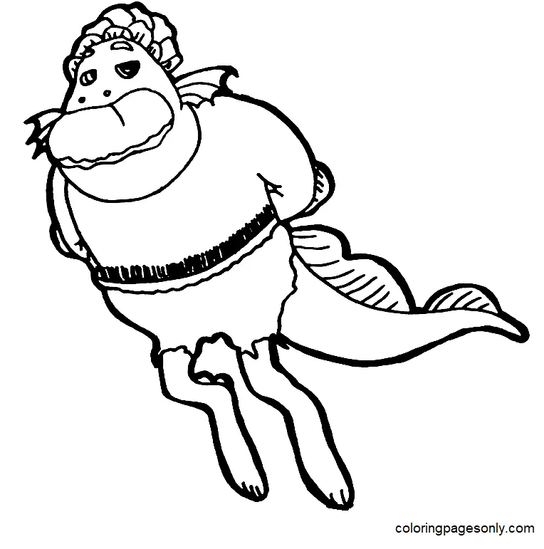 Luca Coloring Pages 110