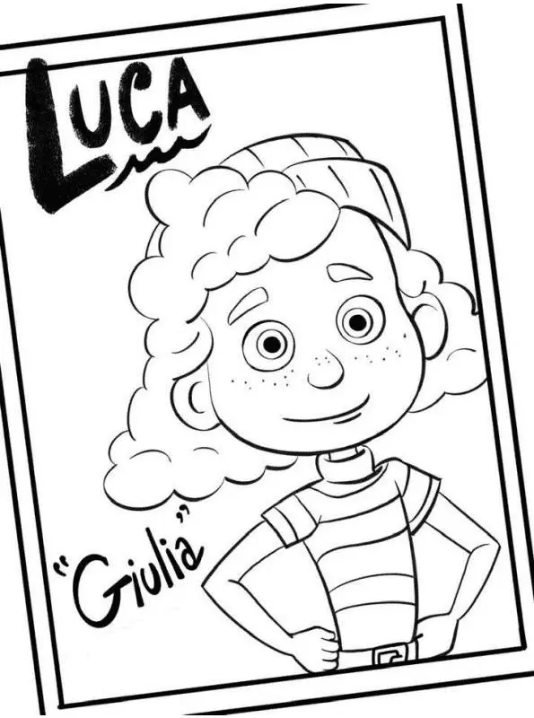 Luca Coloring Pages 116